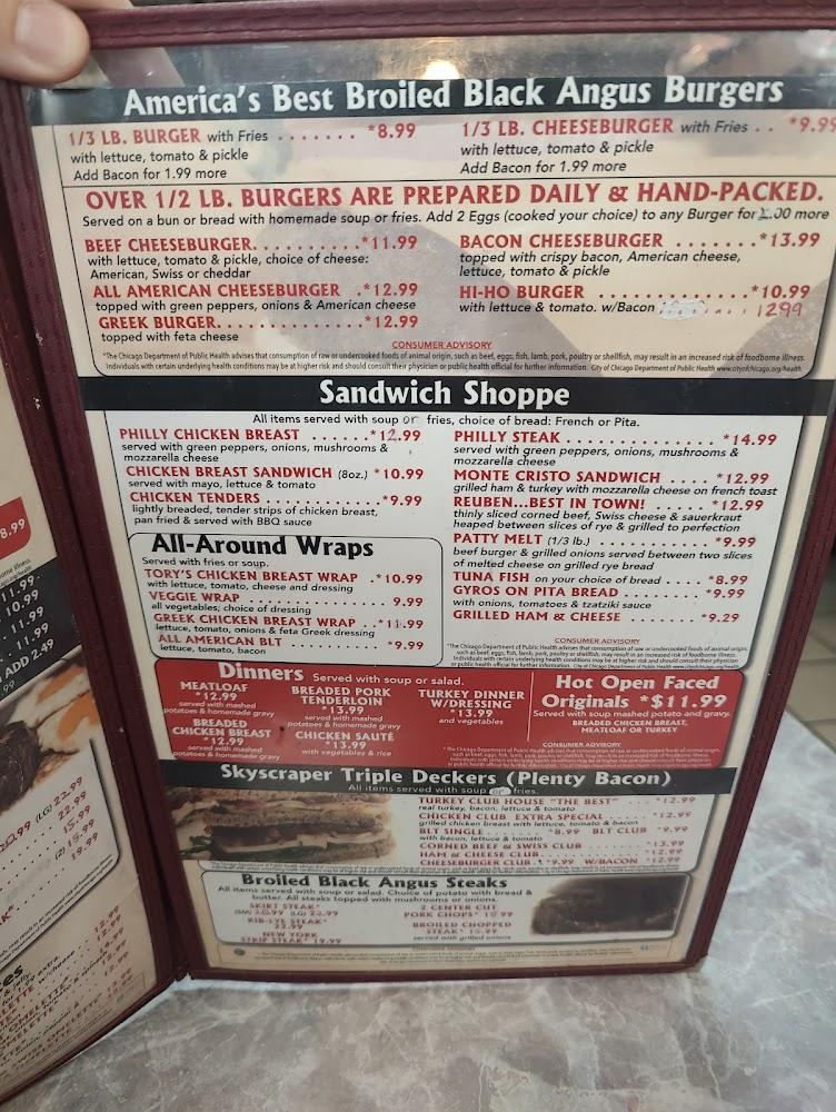 Nick's Hi Ho Cafe Menu image 3